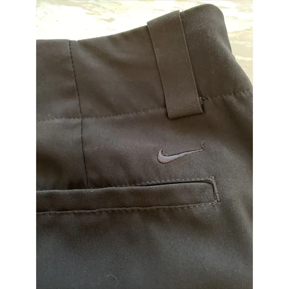 Size 6 Nike Golf Tour Performance Women's Dri-Fit Black Pants Crop 23